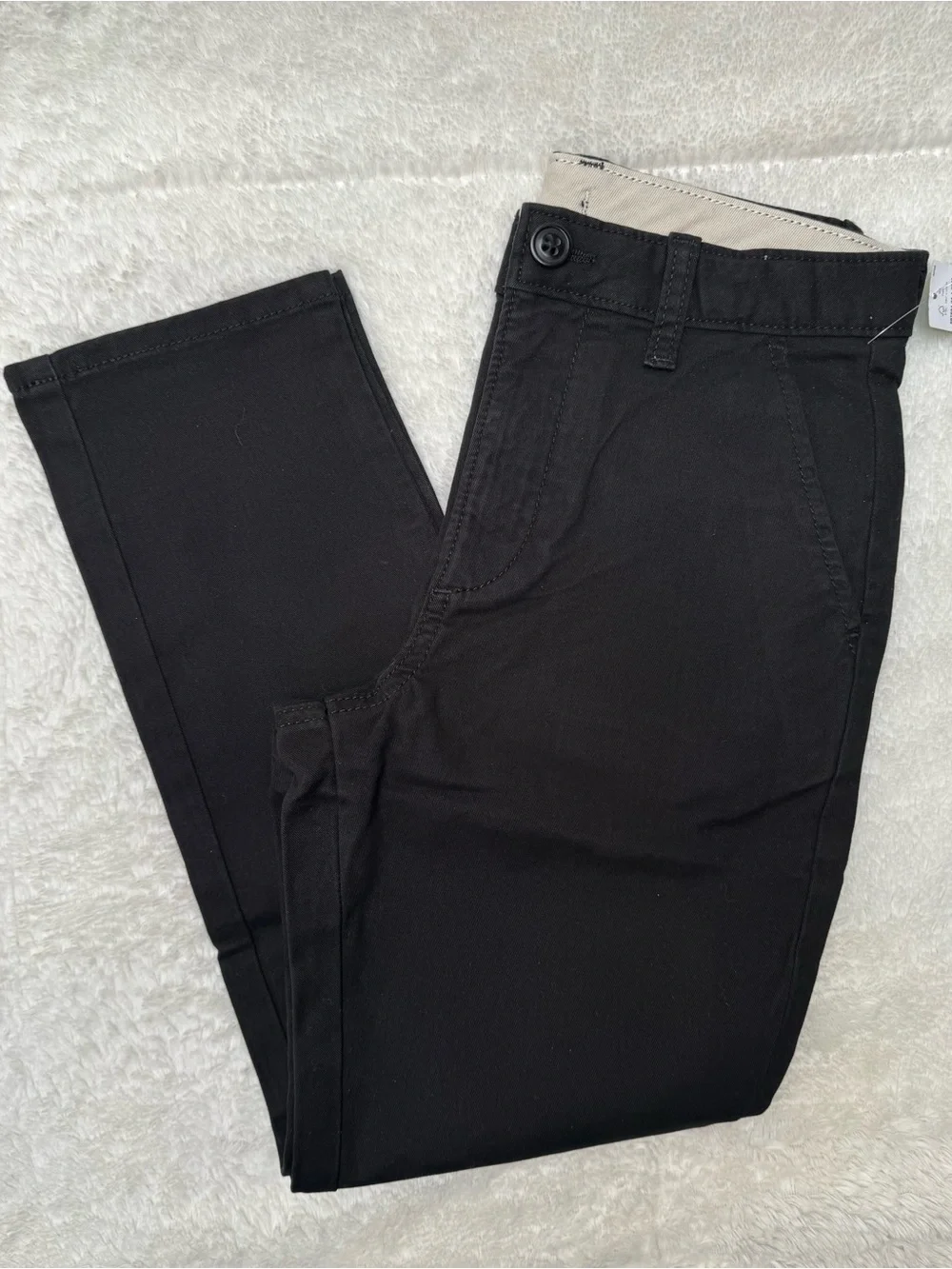 NWT - Boys GAP Black Pants - Size 8